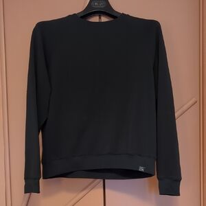 Frank And Oak - Black Crew Neck S